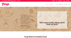 Desktop Screenshot of foragecereal.com